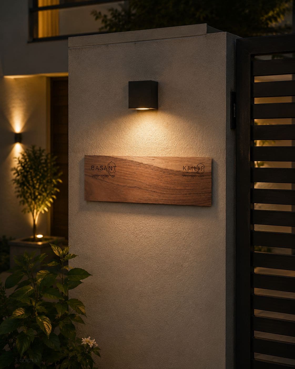 Signature Wooden Display Board